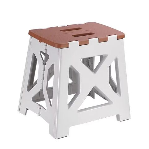 Banco Dobrável Portátil de Plástico para Camping ao Ar Livre, Cadeira Assento para Casa, Banheiro, Cozinha, Jardim, Camping, Crianças e Adultos