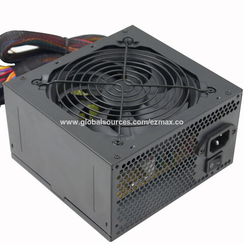 PSU ATX800W dengan kipas 12cm, wadah hitam, 80PLUS Emas