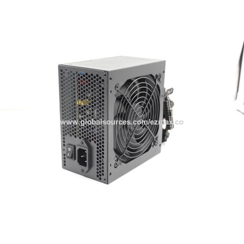 PSU ATX800W dengan kipas 12cm, wadah hitam, 80PLUS Emas