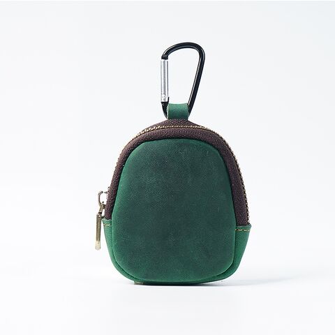 Hochwertige Kopfhörertasche zur Aufbewahrung von Kopfhörerkabeln, Kopfhörerhüllen mit Reißverschluss, schwarzer Schlüsselanhänger aus echtem Leder mit Haken.