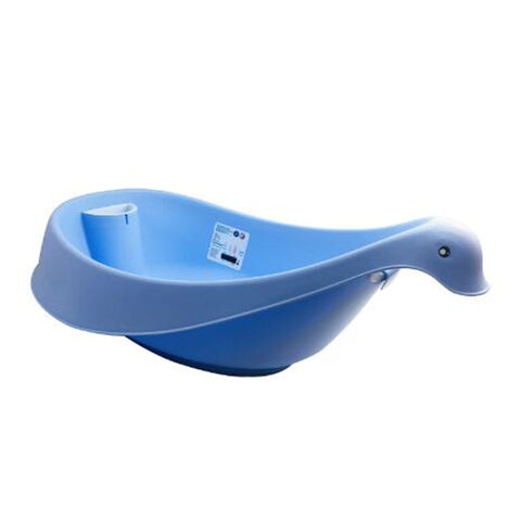 Banheira de plástico para bebê com assento confortável para banheira