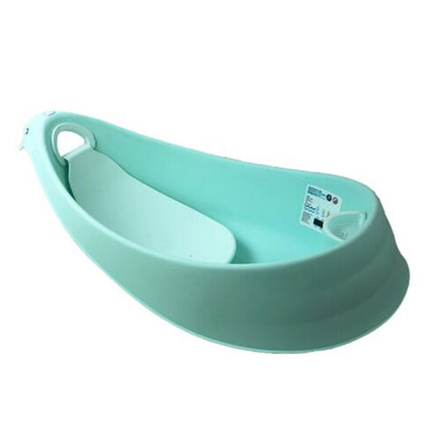 Banheira de plástico para bebê com assento confortável para banheira