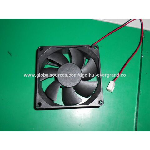 Ventoinha de computador OEM ODM personalizada a preço de fábrica, ED8025S12H-1, C 80mm 80x80x25mm 8025 24V pequena DC sem escovas