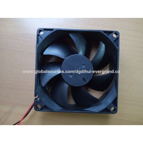 Ventoinha de computador OEM ODM personalizada a preço de fábrica, ED8025S12H-1, C 80mm 80x80x25mm 8025 24V pequena DC sem escovas
