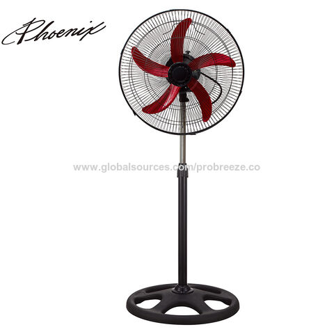 Ventilateur industriel oscillant électrique de 18 pouces de haute qualité avec télécommande pour usage industriel