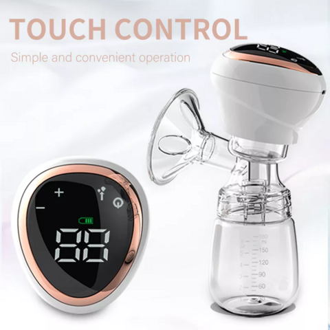 Extractor de Leche Eléctrico Portátil Antirretorno 3 Modos 9 Niveles LED Recargable Indoloro Integrado
