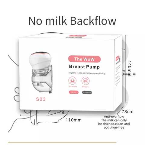 Extractor de Leche Materna Inteligente Manos Libres Succión Fuerte 150ml Portátil Inalámbrico Eléctrico