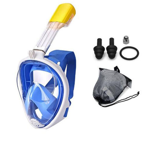 Máscara de Snorkel Facial Completa de 180 Grados
