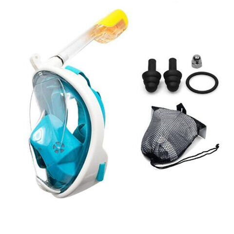 Máscara de Snorkel Facial Completa de 180 Grados