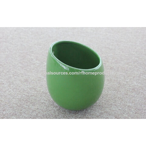 Vaso de Cerâmica com Orifício para Pendurar, Vários Designs Disponíveis, Pedidos Pequenos Aceitos, OEM é Bem-Vindo
