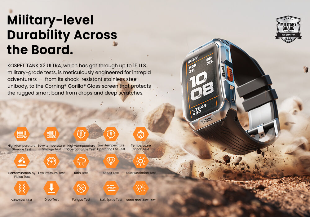 Official Kospet Tank X2 Ultra Original Smart Watch Atm&ip69k