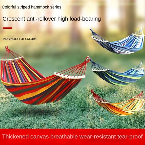 Venta Directa de Fábrica Hamaca de Camping Estilo Moderno Hamaca Doble para Camping