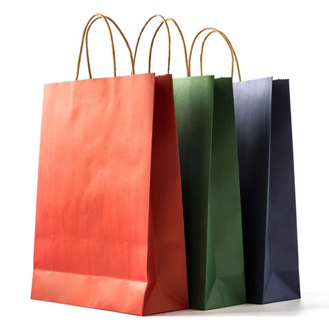 Sacs en Papier Kraft Brun Personnalisés Imprimés pour Expédition, Vente au Détail, Cadeaux, Sachets de Thé, Plats à Emporter avec Votre Propre Logo