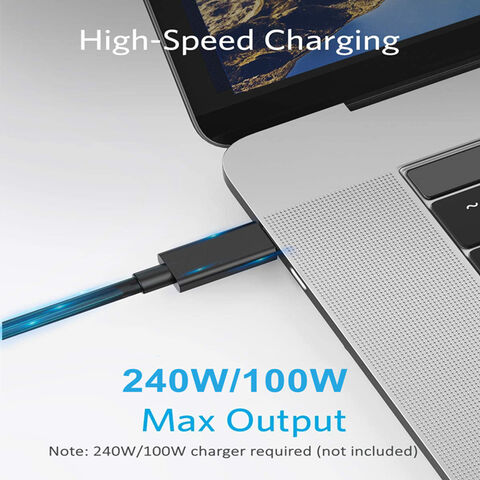 USB-IF-zertifiziertes, werkseitig angepasstes USB4 V2.0 Gen4 80Gbps 16K 60Hz Datenkabel, kompatibel mit Thunderbolt 5