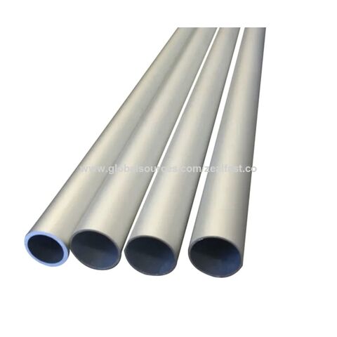 Tubo de alumínio anodizado 6063 T5 7075 de parede grossa para fábrica - Barra redonda de alumínio