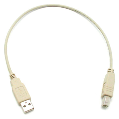 Cable USB 2.0 Tipo A Macho a Tipo A Hembra / Tipo A a Tipo B, con Cubierta de PVC, 5 Pines