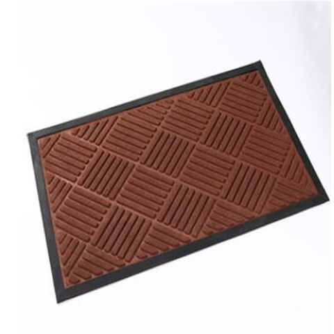 Felpudo de Goma Impermeable con Relieve