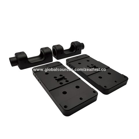 Servicios de Fabricación CNC OEM, Aluminio Anodizado Negro para Grabado y Otras Necesidades de Mecanizado, Carcasa de Aluminio Soldada