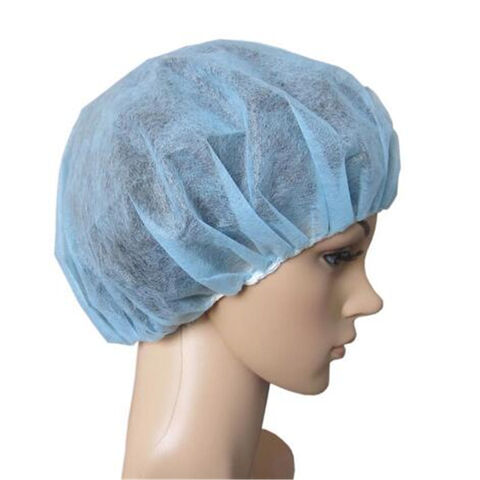 Venta Caliente Médicos desechables no tejidos cubierta de cabeza quirúrgica / gorro bouffant