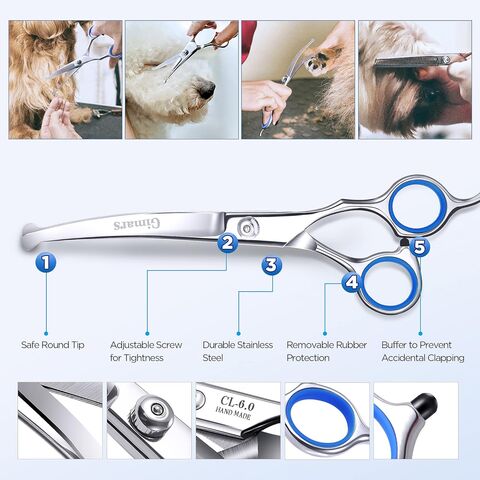 Kit de cortapelos profesional para perros, seis en uno, cortapelos de belleza tipo bala, diseñado para cortapelos duraderos para gatos y otros animales.