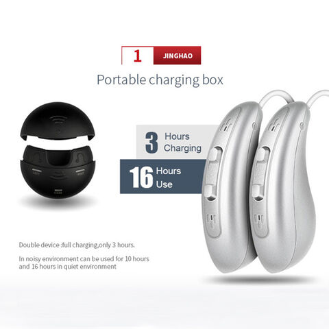 High Quality BTE Rechargeable Custom Digital Hearing Aids