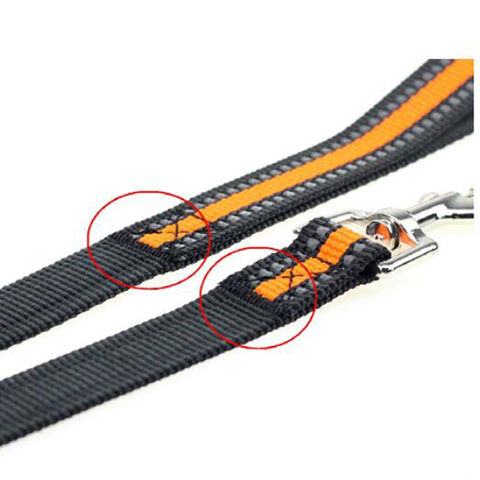 Correas de nylon reflectantes personalizadas para perros pequeños, medianos y grandes en tamaños S, M, L.