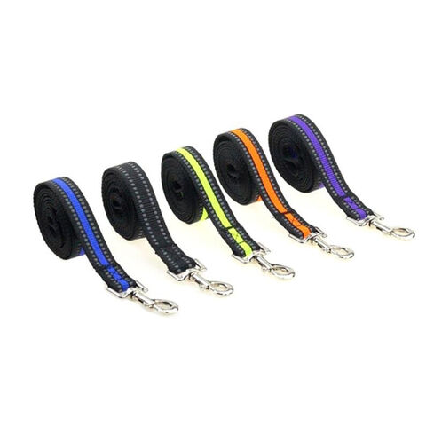 Correas de nylon reflectantes personalizadas para perros pequeños, medianos y grandes en tamaños S, M, L.