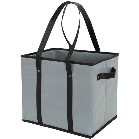 Cajas Plegables Reforzadas para Compras de Alimentos, Bolsas de Compras Reutilizables de Alta Resistencia