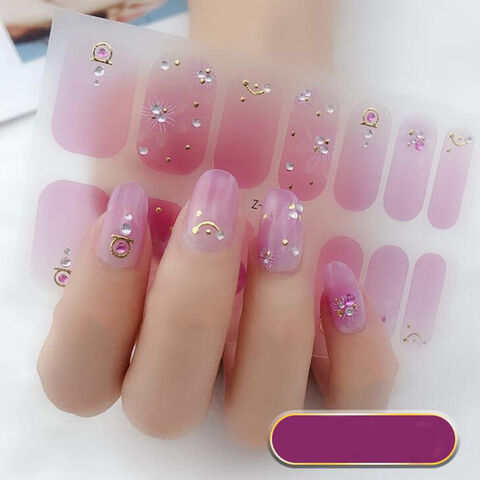 3D-gedruckte Nagelaufkleber mit individuellem Druck im Großhandel