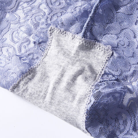 Bragas de Encaje para Mujer, Transparentes, Sexy, de Cintura Alta y con Forro Antibacterial - Venta al por Mayor