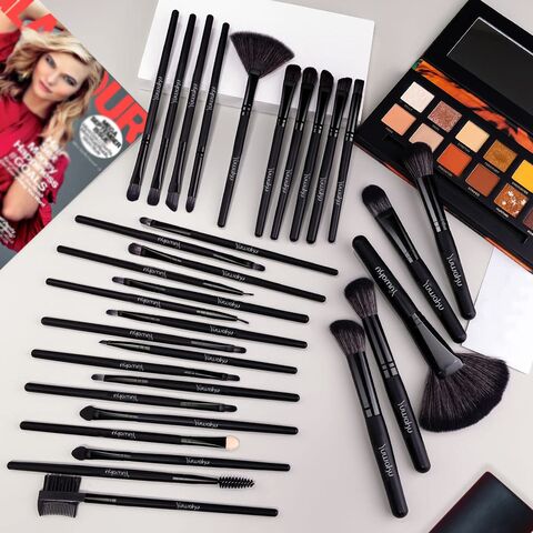 32-teiliges Make-up Pinsel Set, Puder Rouge Pinsel, Lidschattenpinsel, Highlighter Pinsel. Professionelles Make-up Pinselset für den Großhandel.