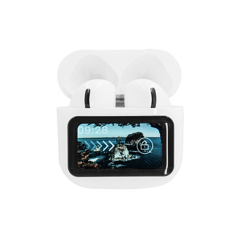 Auriculares Estéreo Sem Fio TWS Bluetooth com Ecrã Tátil - Fones de Ouvido Bluetooth para Negócios por Atacado