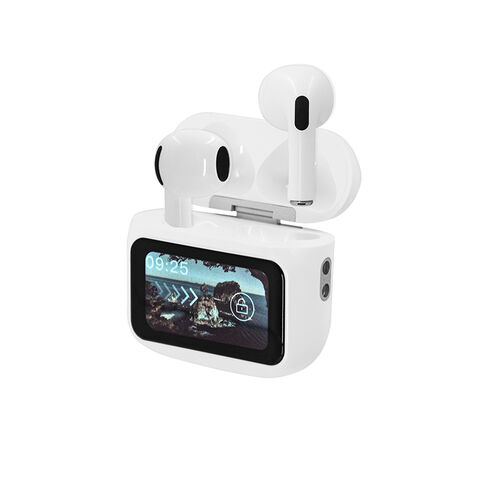 Auriculares Estéreo Sem Fio TWS Bluetooth com Ecrã Tátil - Fones de Ouvido Bluetooth para Negócios por Atacado
