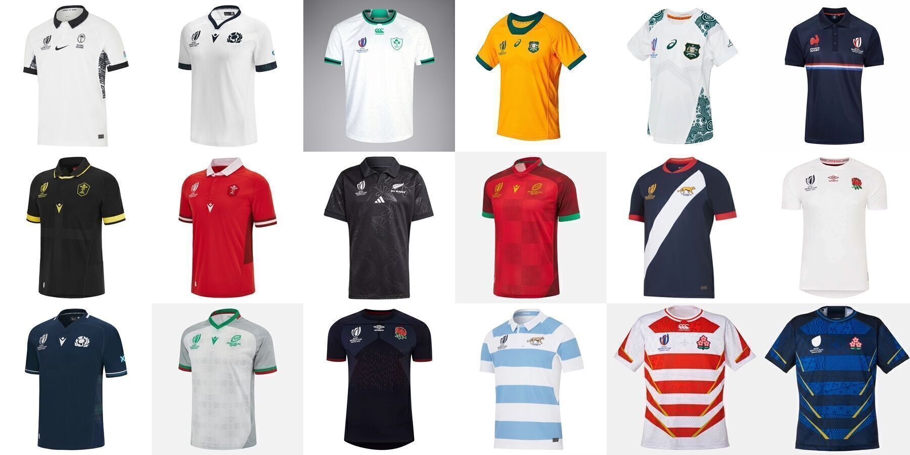 Maillots d'équipe du Portugal de rugby - FR