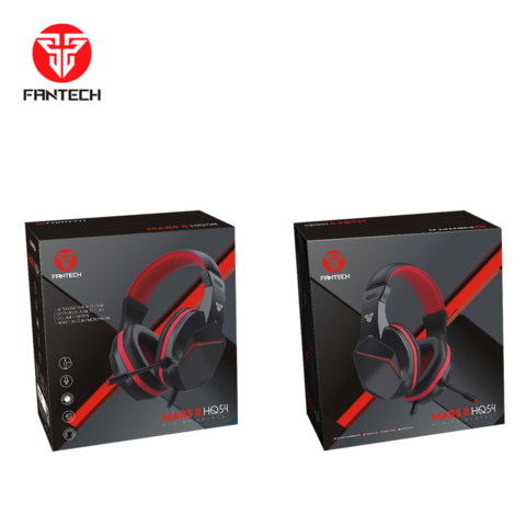Fantech HQ54 Vente en gros Personnaliser Distribution Casque Gaming à succès HyperClear 3.5mm Casque de jeu