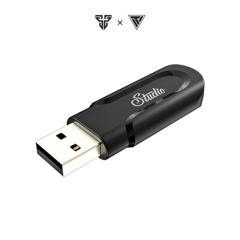 FANTECH STUDIO WHG03 Casque Gaming Over-Ear avec Bouton de Contrôle Facile, Polyvalent et Durable