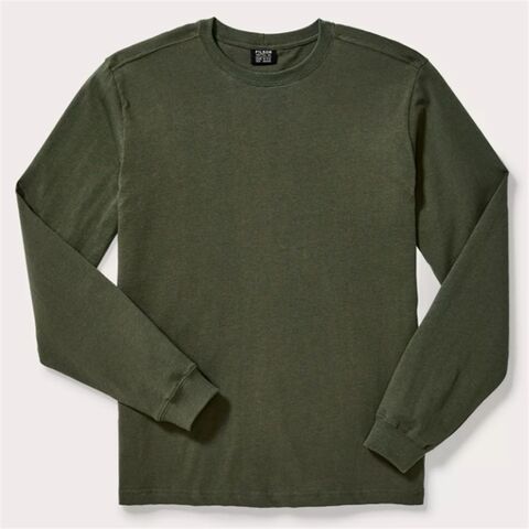 Hochwertige Langarm-T-Shirts für Herren im individuellen Casual-Stil aus 100 % Baumwolle mit Aufdruck – Großhandel