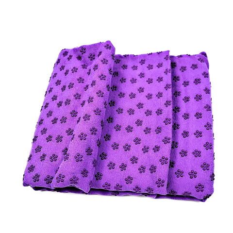 Yoga-Handtuch aus hochwertiger Mikrofaser. Größe: L183 cm x B61 cm. Verpackt mit Kordelzugbeutel. Perfekt für Yoga-Studios und Sportartikel-Großhändler.