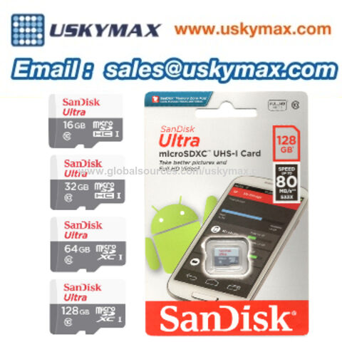Oferta para la tarjeta micro SD de SanDisk, proveedor para SanDisk ultra 16GB 32GB 64GB 128GB 256GB 512GB microSD sd3
