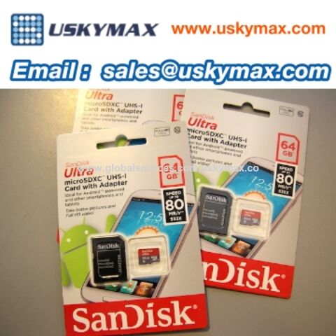 Oferta para la tarjeta micro SD de SanDisk, proveedor para SanDisk ultra 16GB 32GB 64GB 128GB 256GB 512GB microSD sd3