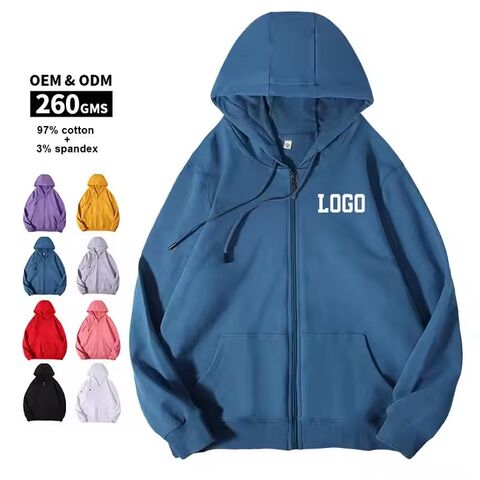 Grosir Kaos Hoodie Rajut Katun Nyaman Pria Musim Gugur Tipis Desain Logo Bordir Sablon Kustom Hoodie Resleting