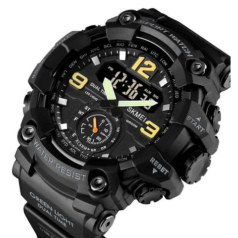 Montres numériques LED sport pour enfants, montre militaire bon marché en gros