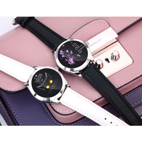 Pulsera inteligente de fitness Bluetooth de acero inoxidable IP68 a prueba de agua OEM para damas