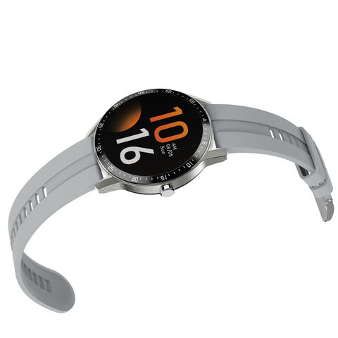 KINGWEAR G1 Caja de Aleación de Zinc Monitor de Ritmo Cardíaco Pulsera Inteligente Deportiva Bluetooth