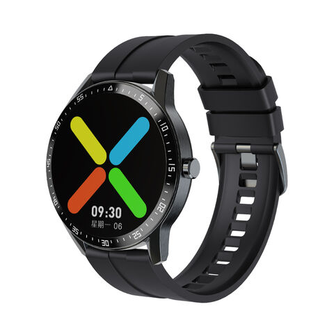 KINGWEAR G1 Caja de Aleación de Zinc Monitor de Ritmo Cardíaco Pulsera Inteligente Deportiva Bluetooth