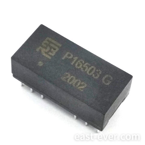 P20601G، محول شبكة 10/100 BASE-Tx، متوافق مع معيار IEEE 802.3، 0 - +70 درجة مئوية، وحدات مغناطيسية أحادية المنفذ DIP