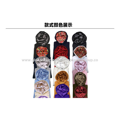Pull à capuche doublé de satin, coupe décontractée et ample, sweat à capuche doublé de satin pour hommes et femmes, logo personnalisé OEM, vente en gros