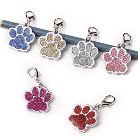 Collier Personnalisé avec Plaque d'Identification pour Animaux de Compagnie, Gravure du Nom pour Chiens, Chats et Chiots - Accessoires pour Animaux