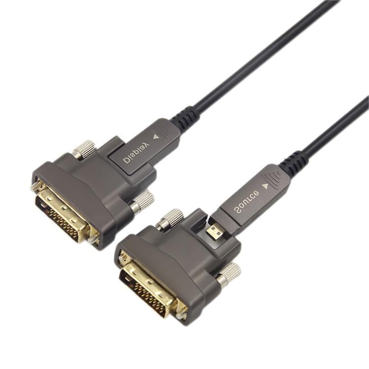 25m Dvi-d To Dvi-d Active Optical Cable 10.2gbps 4k30 Oem Factory ...