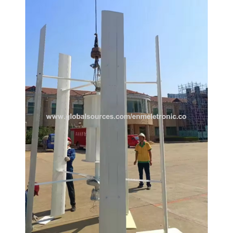 éolienne 24V Contrôleur Éolienne 500W 24V Tagtuell - Axe Vertical Domestique Avec Contrôleur, Silencieuse éolienne Silencieuse 24V